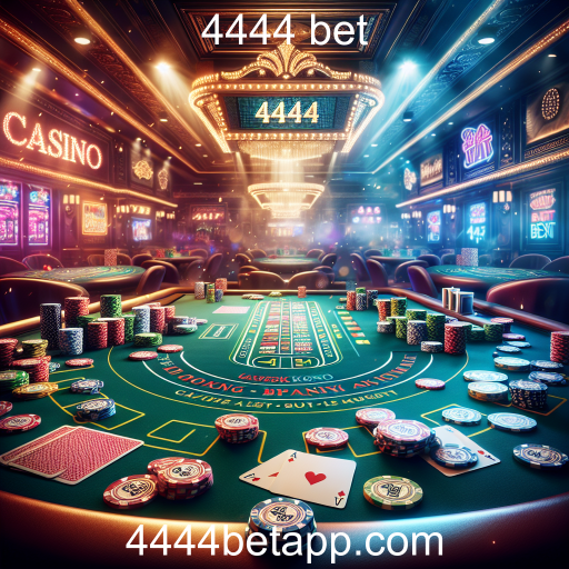 Domine o Blackjack no 4444 Bet